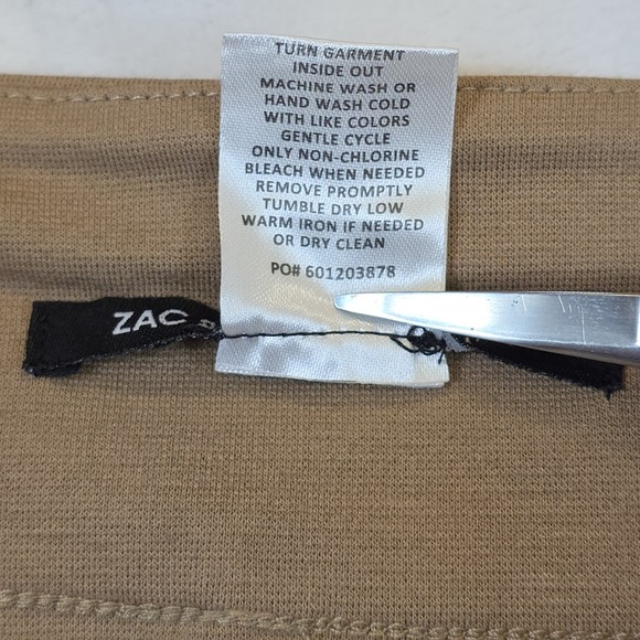 New Zac & Rachel The Ultimate Fit Pull on Straight Leg Dress Pants Womens Sz 24 - Picture 8 of 9